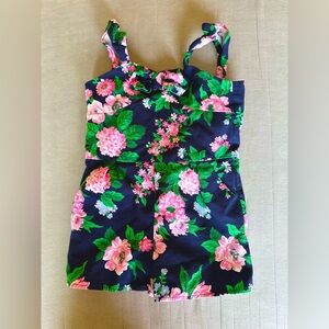 Janie & Jack 3T Floral romper